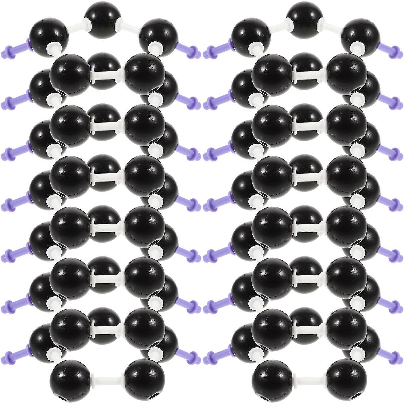 Plastic C60 Model Molecular Structure Model for Science Teaching Instrument 2Sets