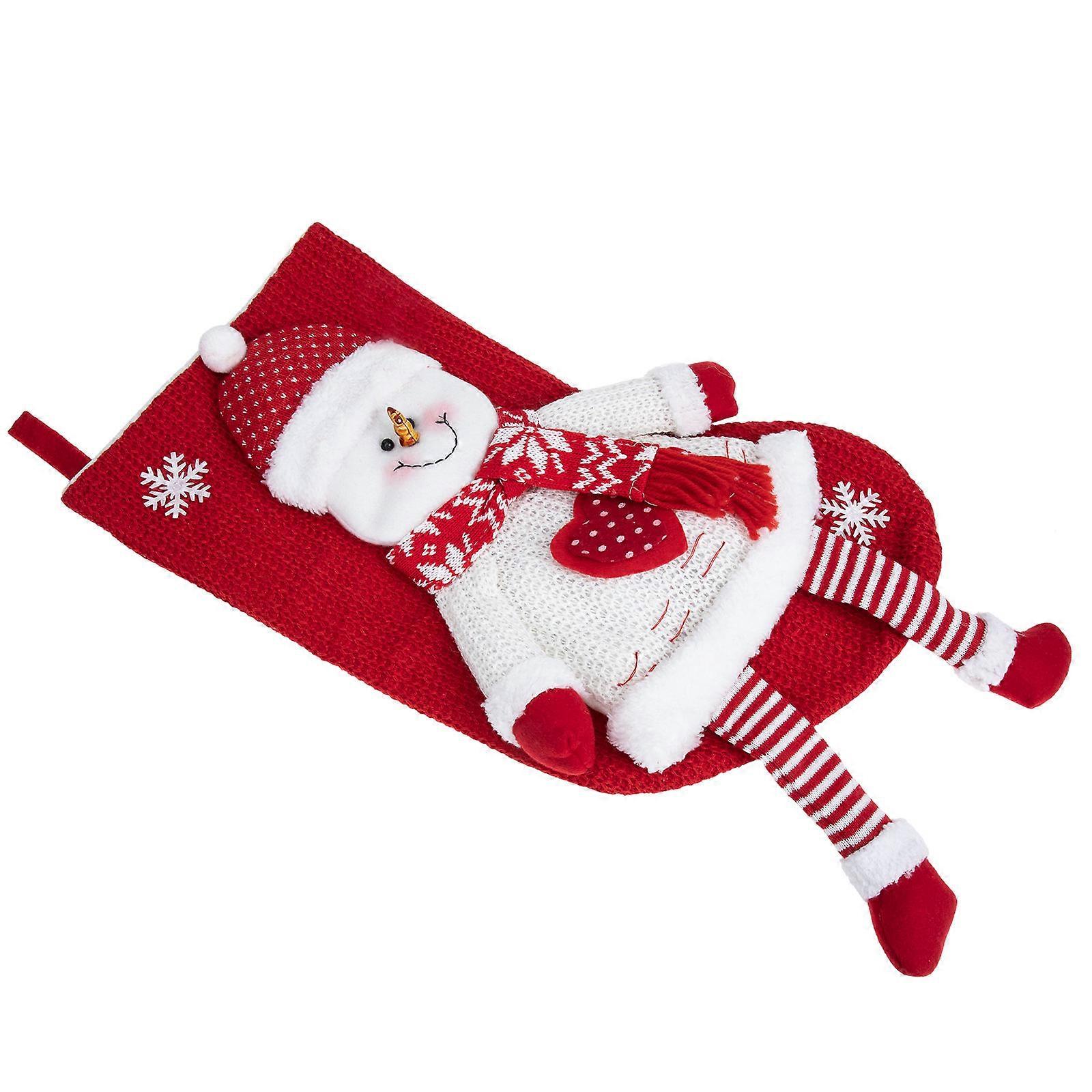 Christmas Gift Stocking Xmas Gift Storage Bag for Storage 4Pcs Pack