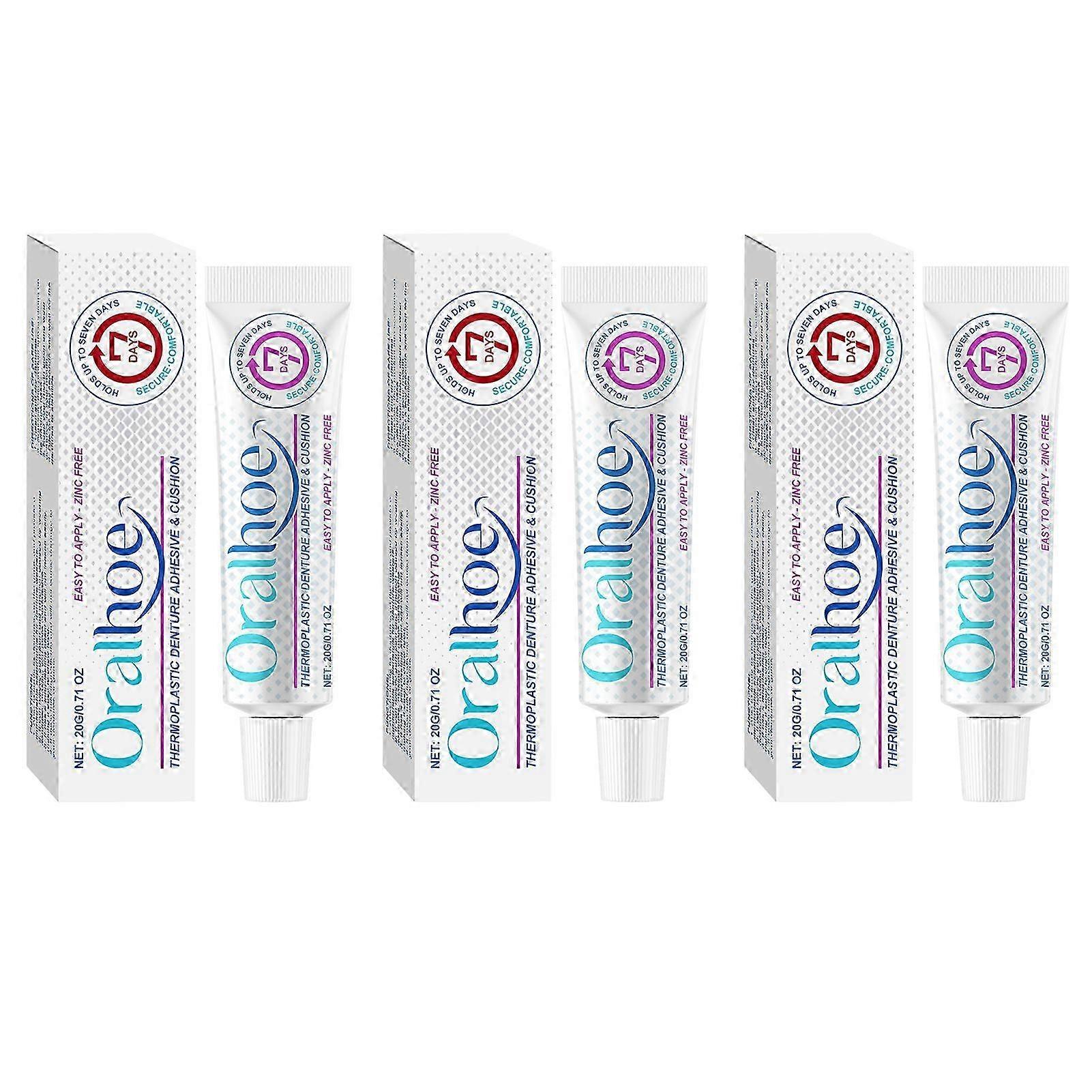 Denture Comfort & Security with Thermoplastic Adhesive