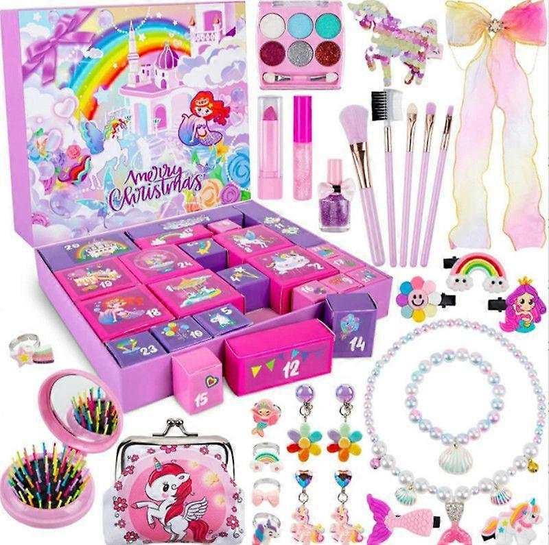 Ημερολόγιο Advent 2025 Ημερολόγιο Advent για Κορίτσια - Δώρα Μονόκερου για Κορίτσια Ημερολόγιο Advent 24 Ημερών Δώρα Έκπληξη Τα Καλύτερα Δώρα για Κόρες