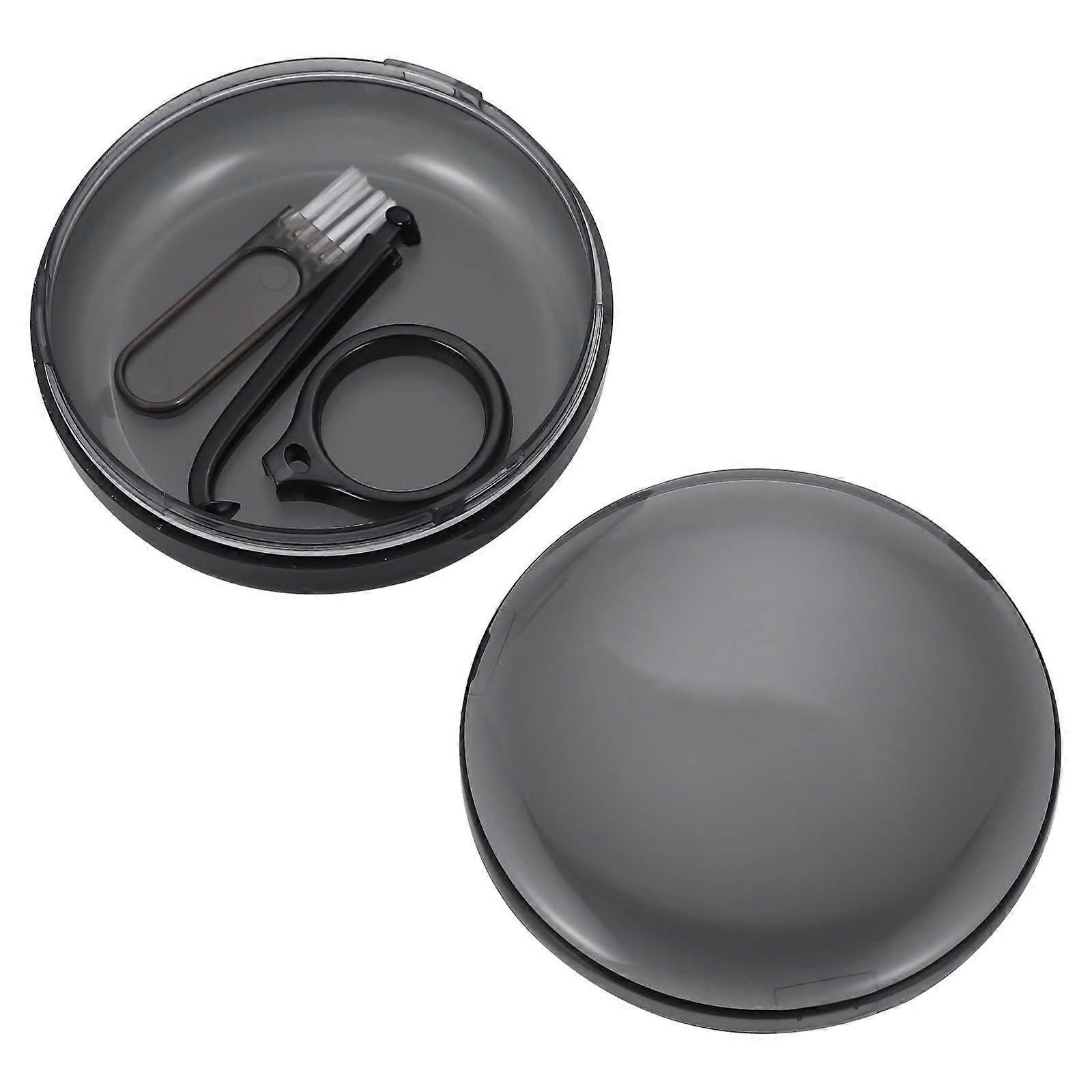 Retainer Storage Box Portable Denture Case for Denture 2Sets