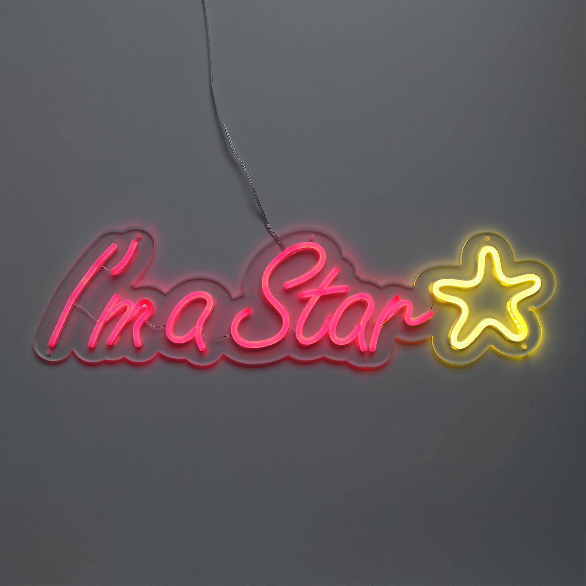 Led signs 'I'm a Star'