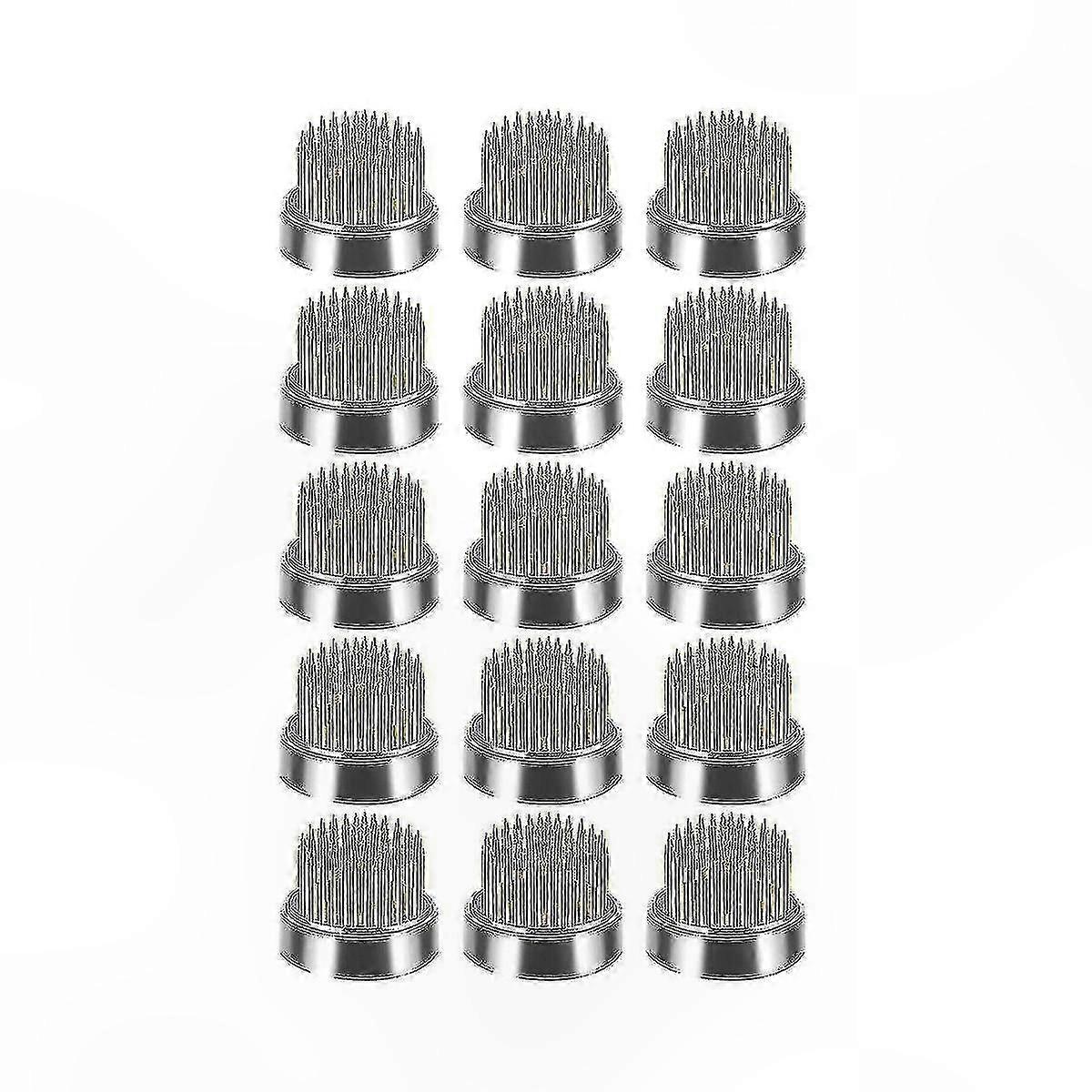 16-Piece Round Floral Pin Frogs for Flower Arranging and Vase Centerpieces