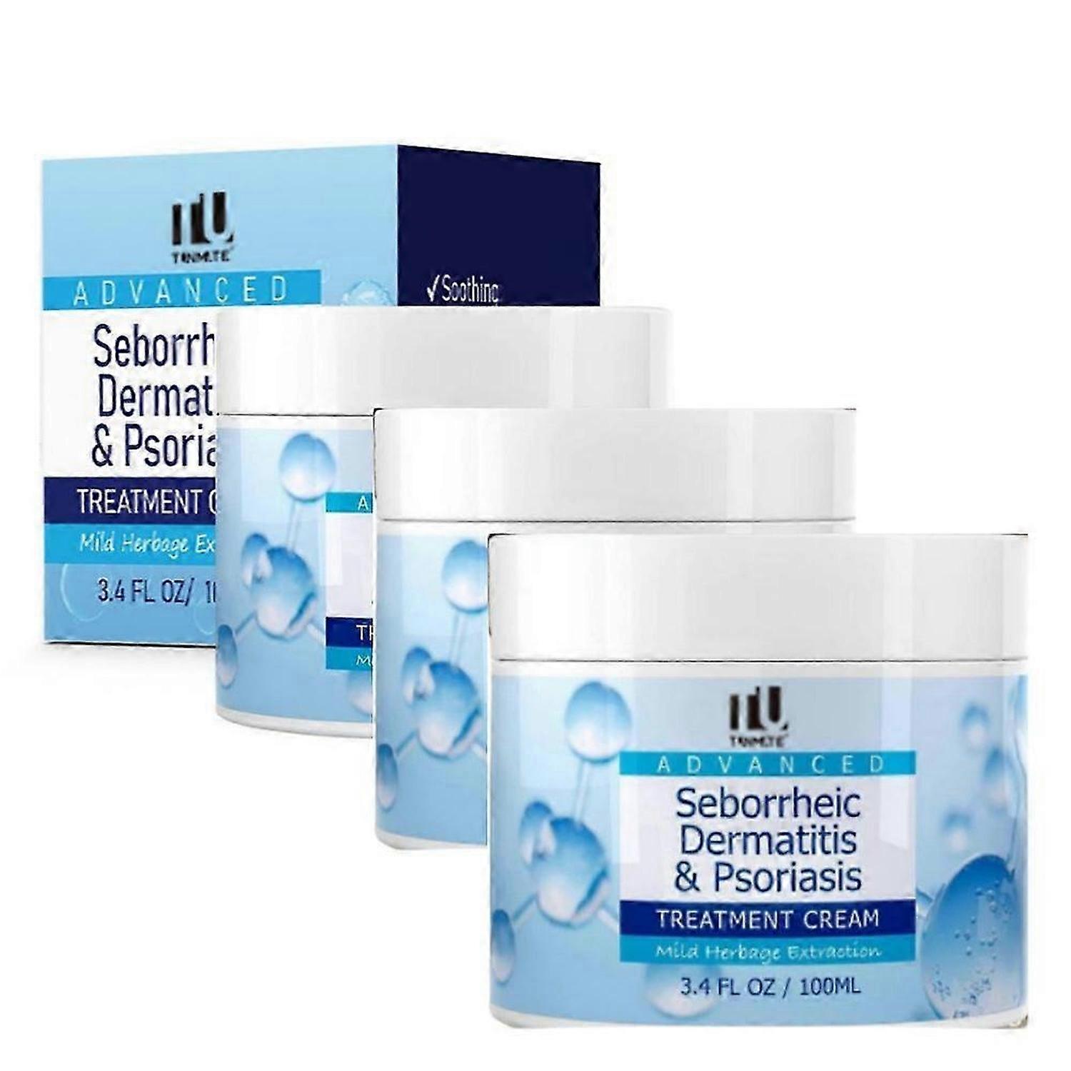 1/2/3x Scalp Soothing Cream - Nourishing Care, Reduces Dandruff & Itch Relief 100ml