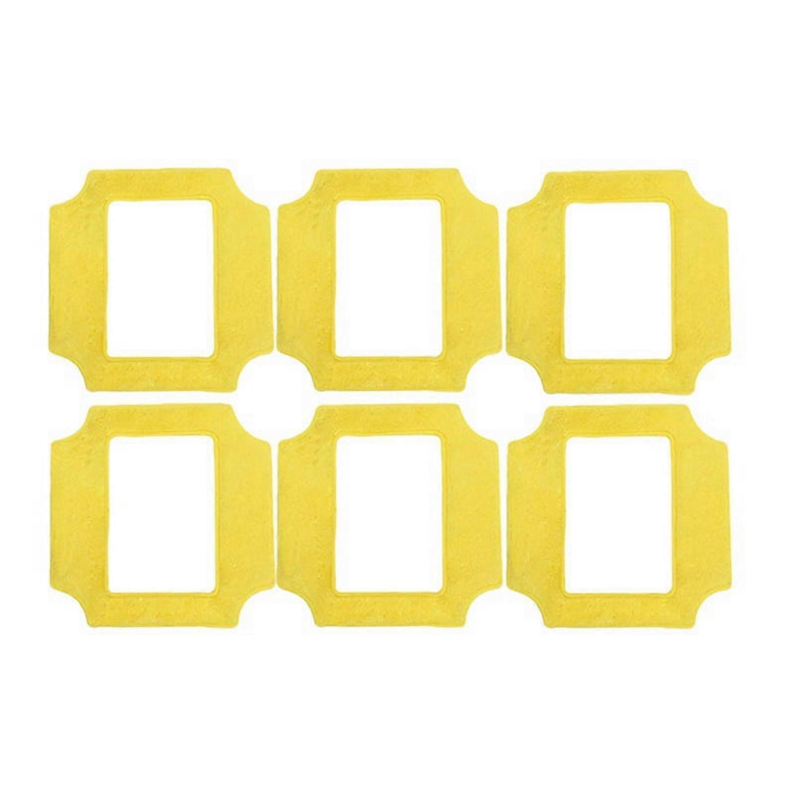 6PCS Window Cleaning Robot Mop Weeper Cloth Universal Square Clean Wipes for Purerobo W-S3 S4/3S/5 Window Cleaner Parts