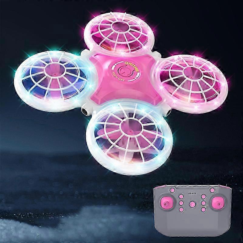 2025 Smart Hovering Drone with Cool LED Lights & Obstacle Avoidance, Kids Mini Drone Toy, RC Quadcopter Remote Control Drone
