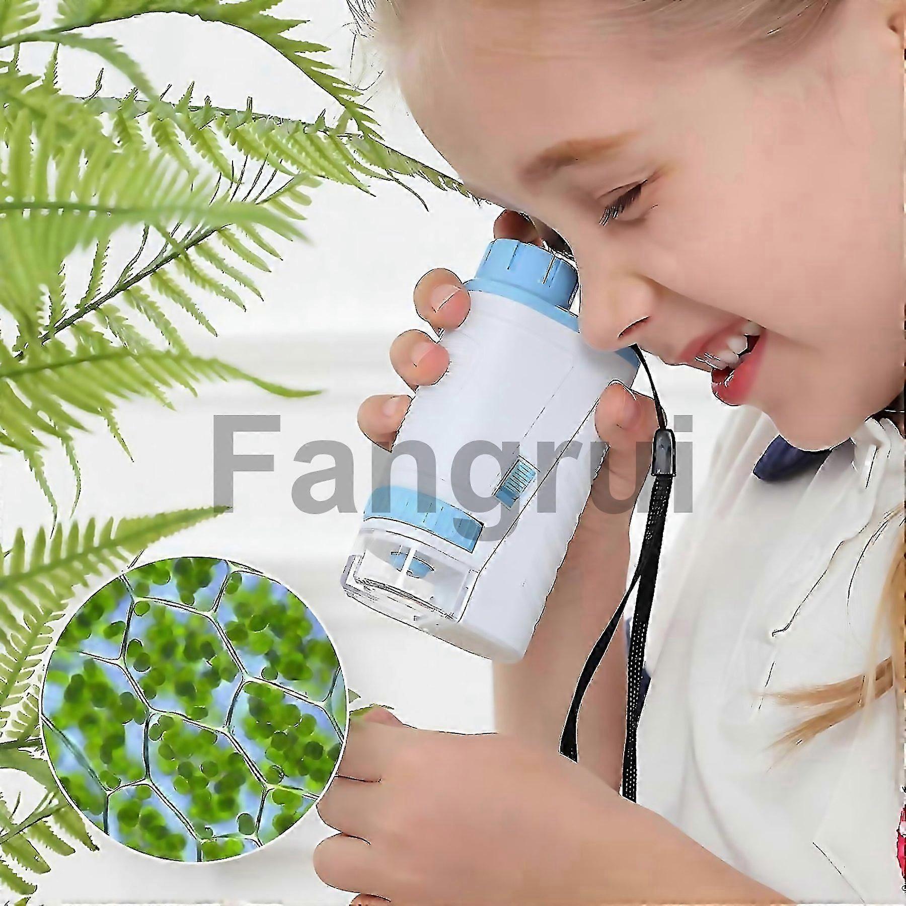 For Mini Lab Microscope For Kids Portable Led Lighted Microscopes Digital Pocket Microscope For Adul