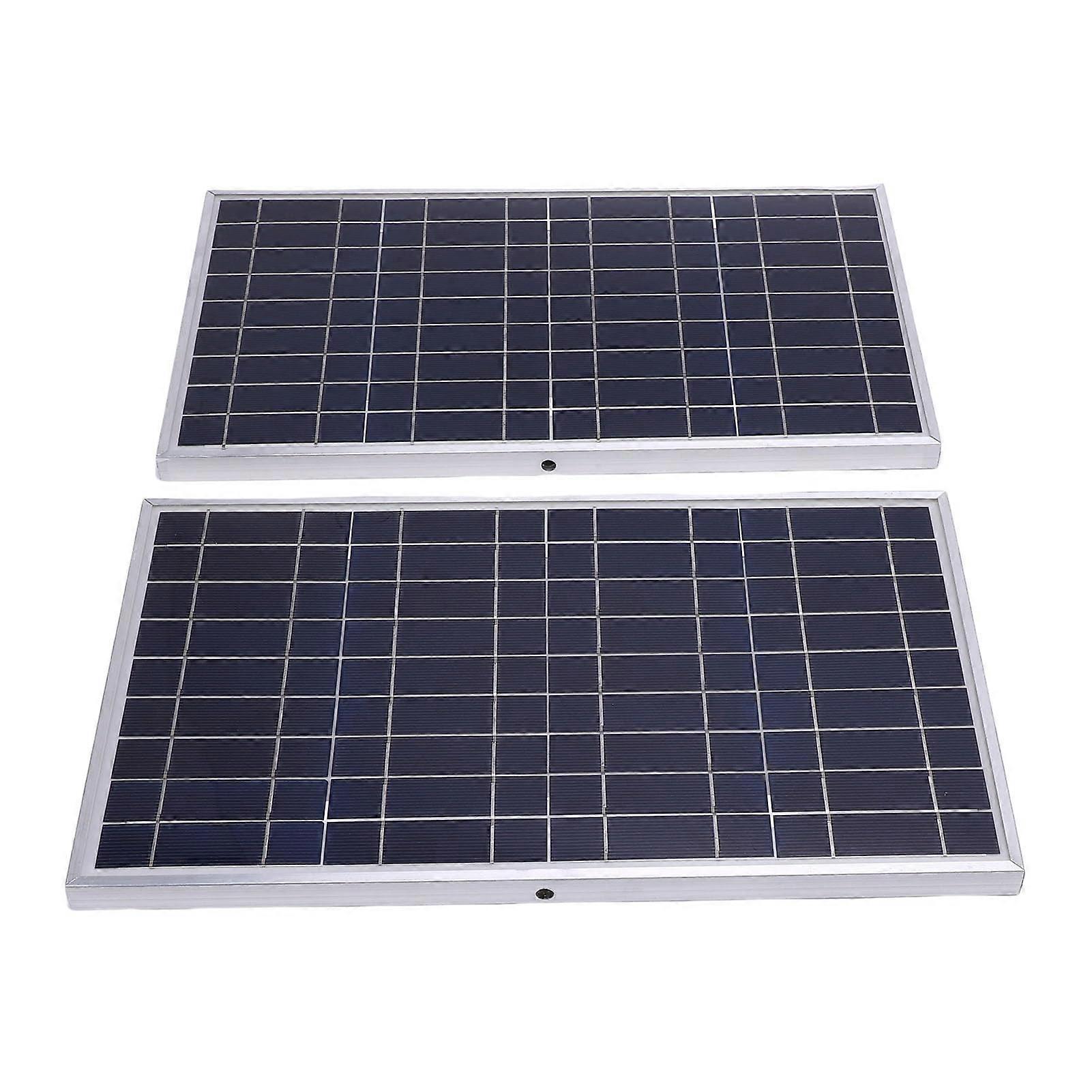 200W Solar Panel Kit Aluminum Frame Solar Charger Controller Kit For OffGrid RV Travel