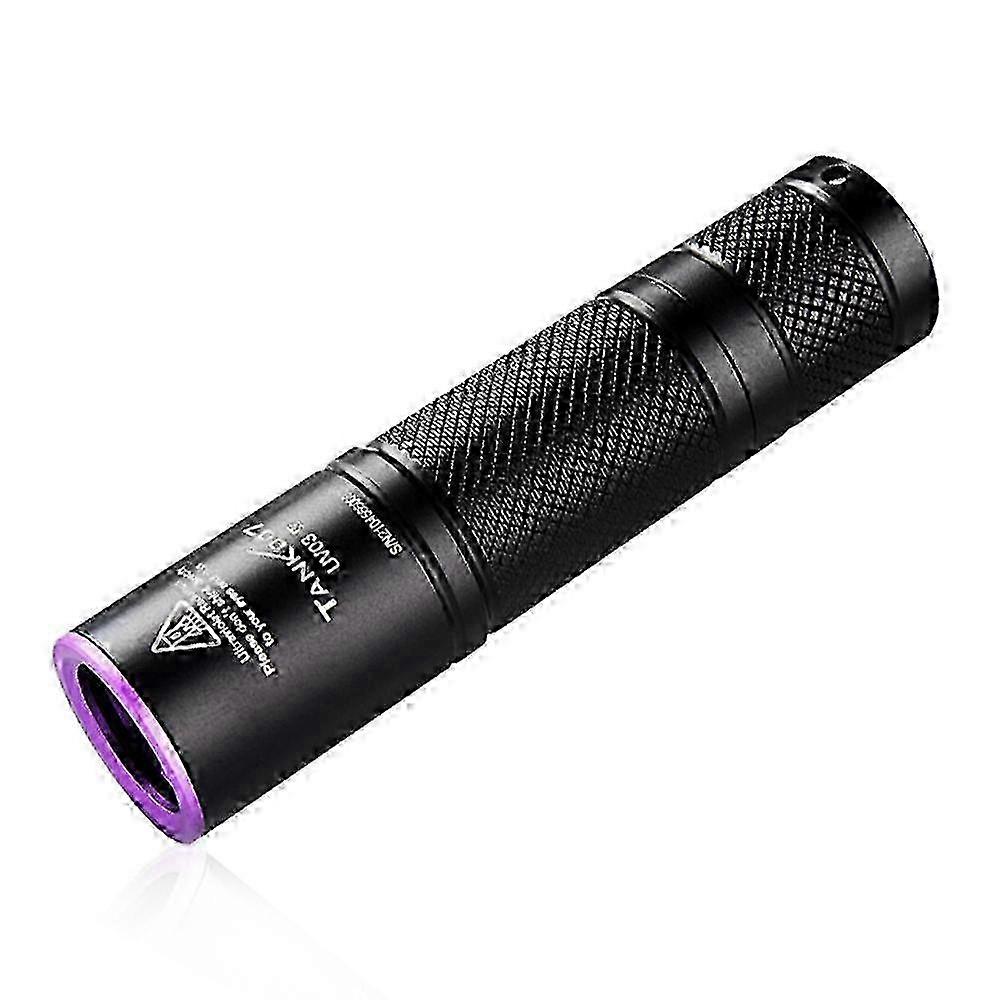 Lampe torche UV portable pour la vérification des devises avec fonction ultraviolette de 365 nm