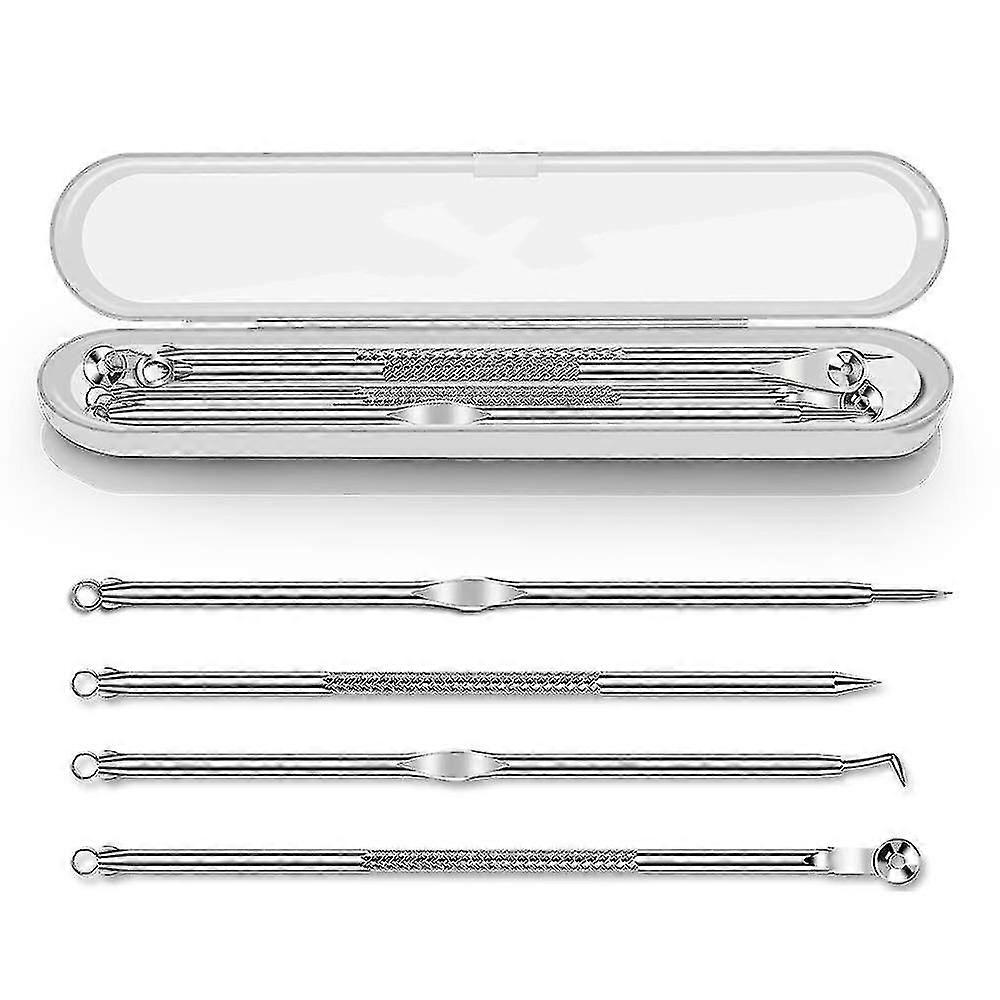 Blackhead Remover Extraction Pimple Comedone Acne Extractor Whitehead Blemish Popper Kit