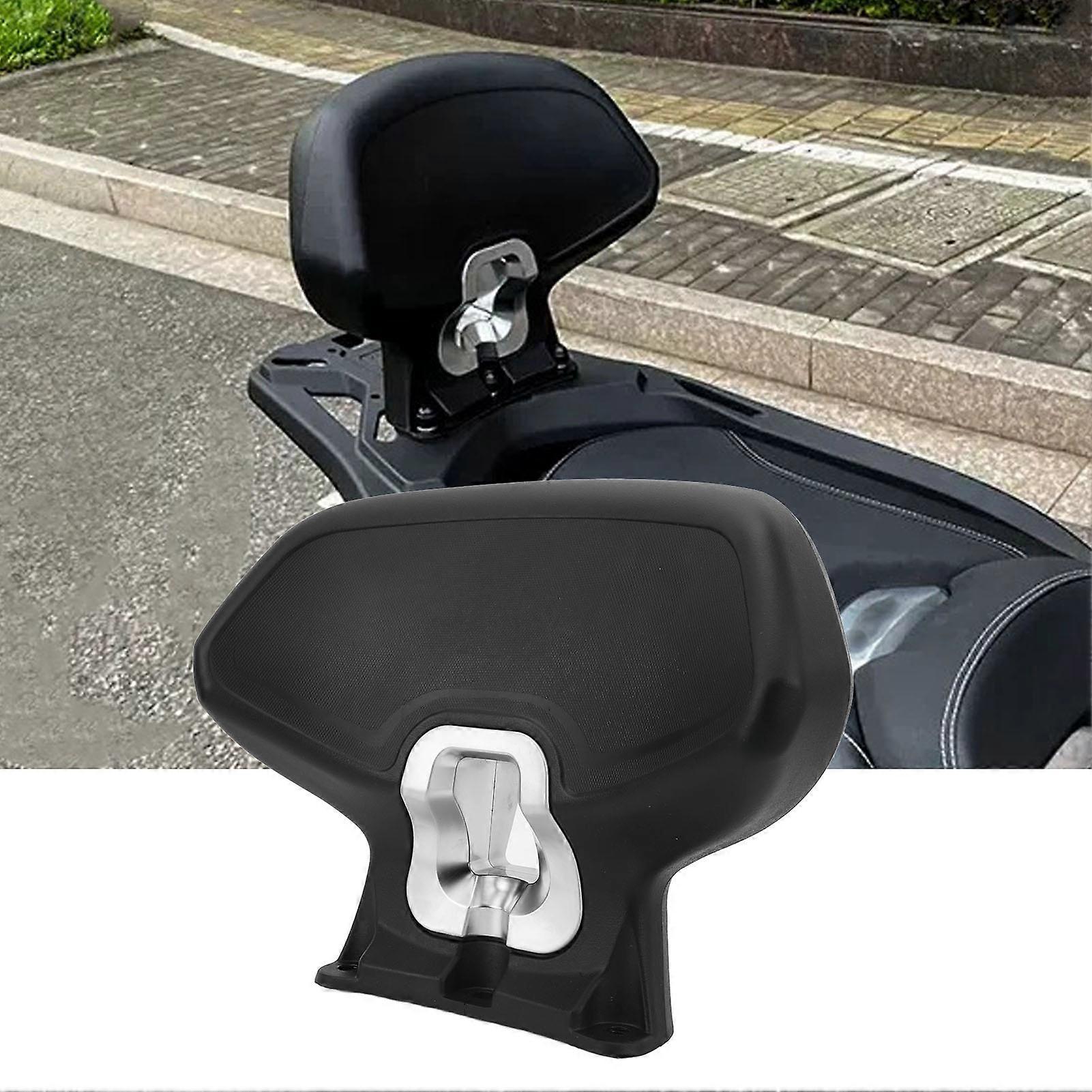 Motorcycle Passenger Seat Backrest Cushion Secure Support Enhanced Comfort Rear Seat Back Rest Pad for Xmax300 2017 to 2023 