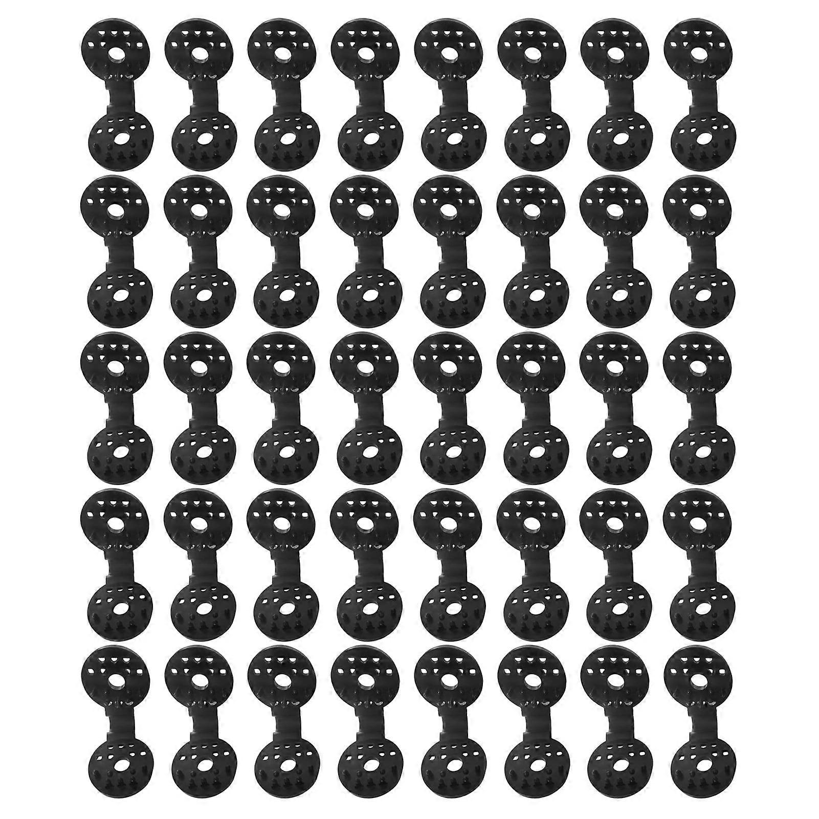 Round-Shape Clips for Anchoring Shade Cloth, Landscape Fabric, Windproof Awning Clamp Grip, Compatible with Garden Netting, Anti Bird Netting, Sun
