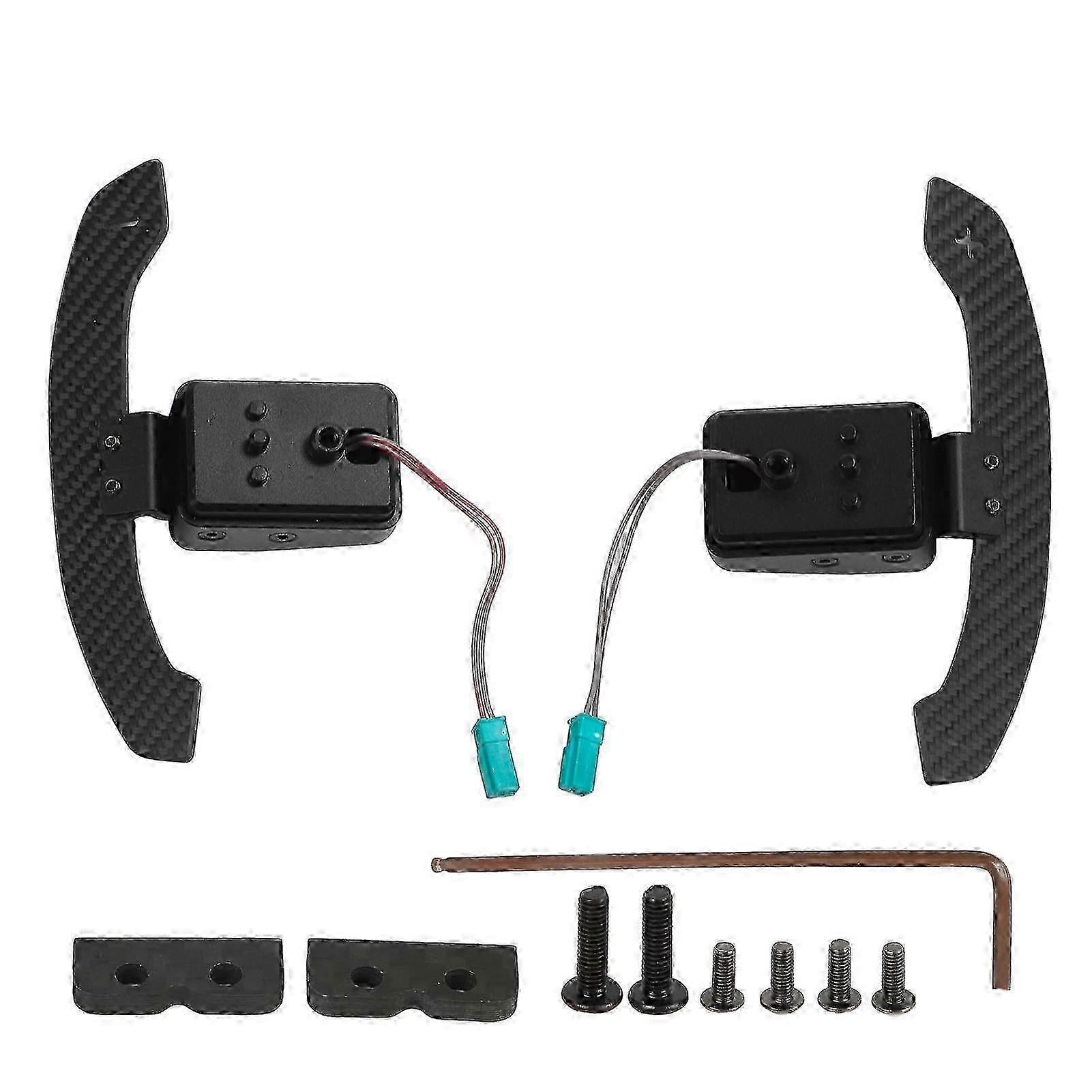 1 Pair Steering Wheel Shift Magnetic Carbon Fiber Paddle Shifter Extensions Fit 2 Series F44 F22 F23 F45 F46 miao4