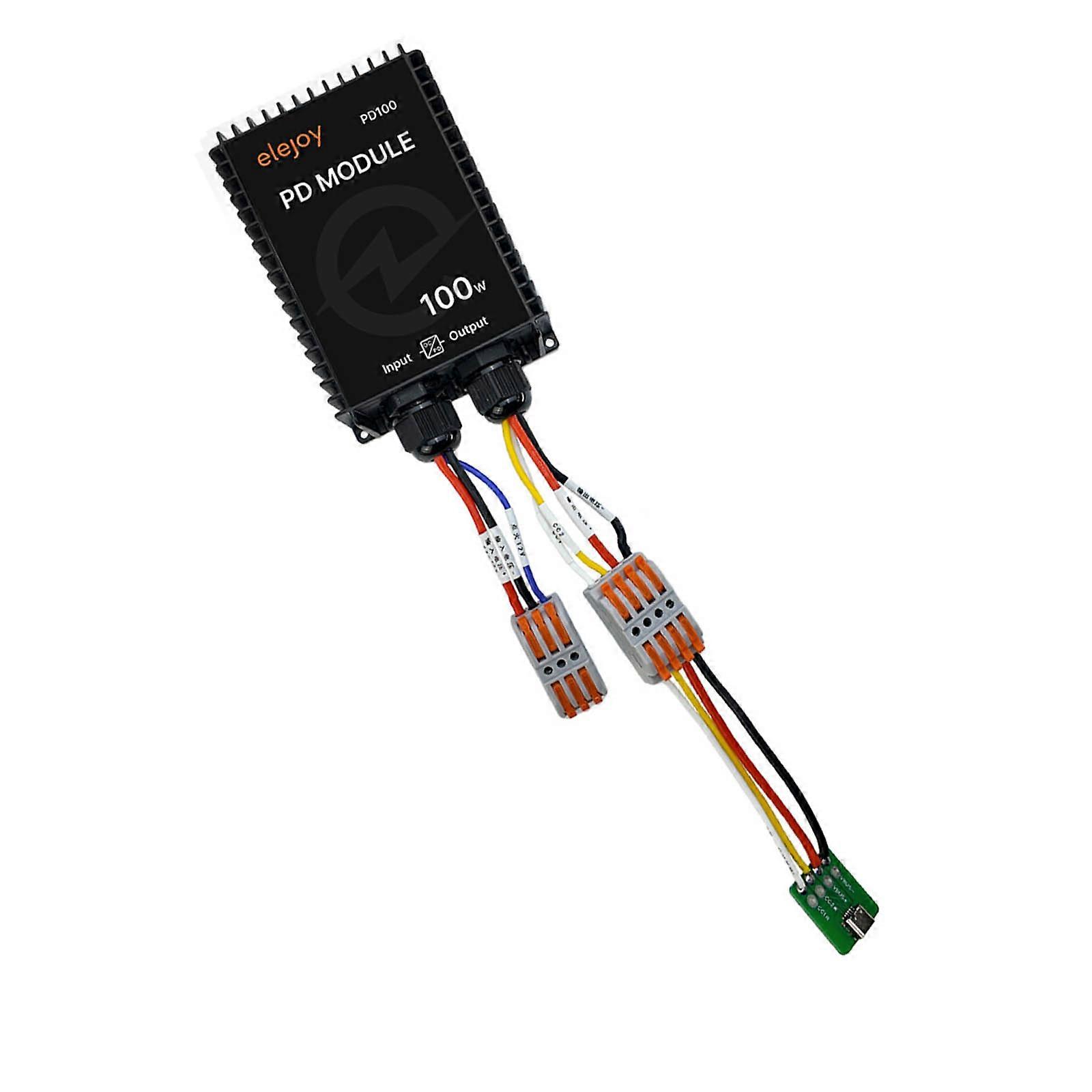 Wide Temperature Extent Automotive Descend Processor USB CREATE 100W Tall Power Output Multicolor