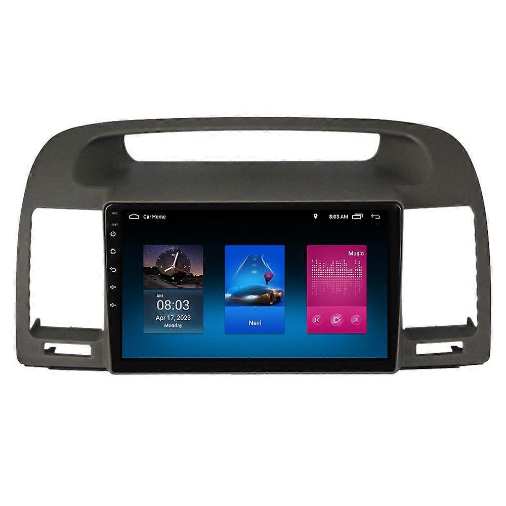 RoverOne Car Stereo Radio Bluetooth CarPlay Android Auto GPS Sat Nav Touch Screen for Toyota Camry 5 XV 30 2001 - 2006
