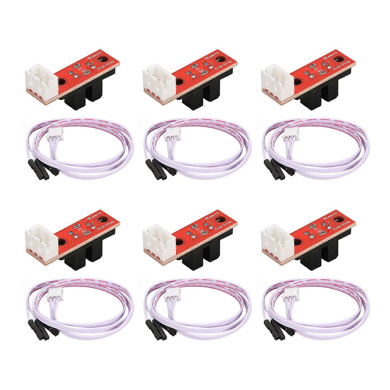 6 Set Optical Endstop Sensitive Noise Free 3D Printer Mechanical Optical Limit Switch Endstop 5V