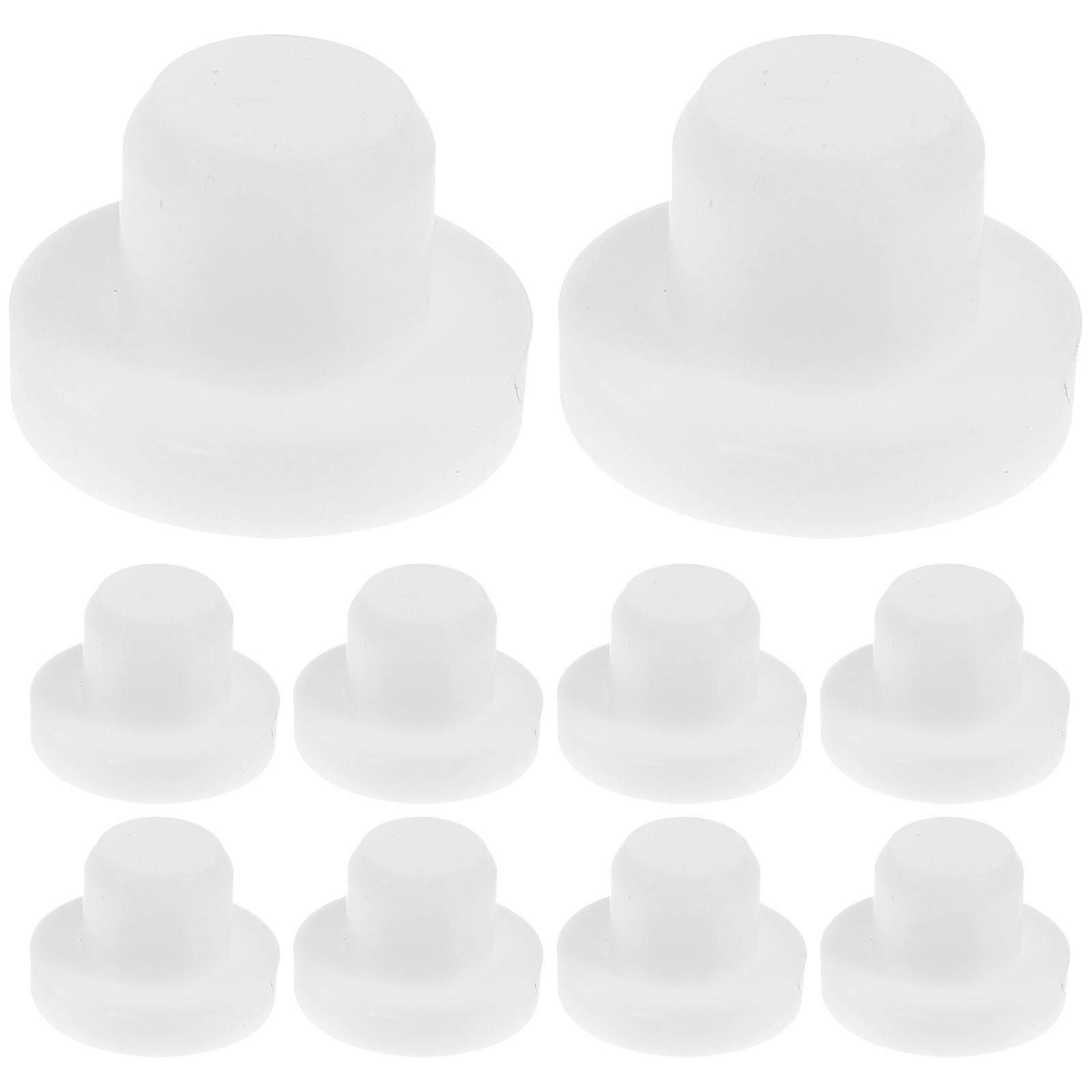 10kpl pullotulppien vaihto uudelleenkäytettävä silikoni suolapippuripullon tulpat universaalit viinipullon tiivisteet