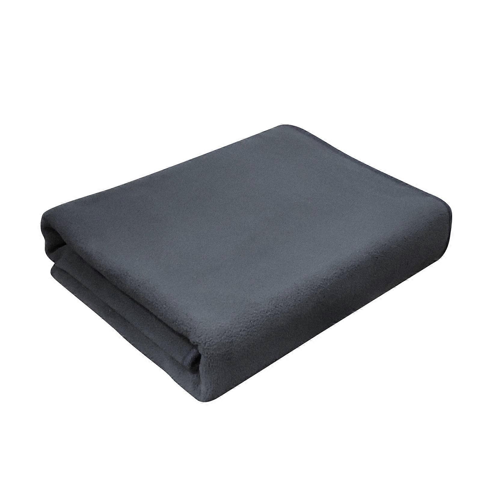 5V Single Layer Heating Blanket USB with Temperature Control & Timer, 150×80cm Gray - Compatible with Multi-Purpose Use