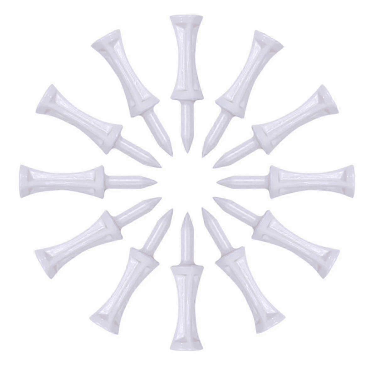 Training golf tee with 51mm durable plastic ball holder