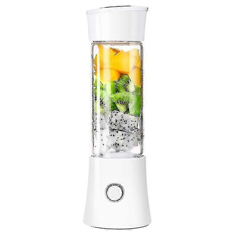 480ml Portable Electric Blender Usb Rechargeable Juicer Cup Smoothies Mixer Fruit Squeezer Machine - Aespa