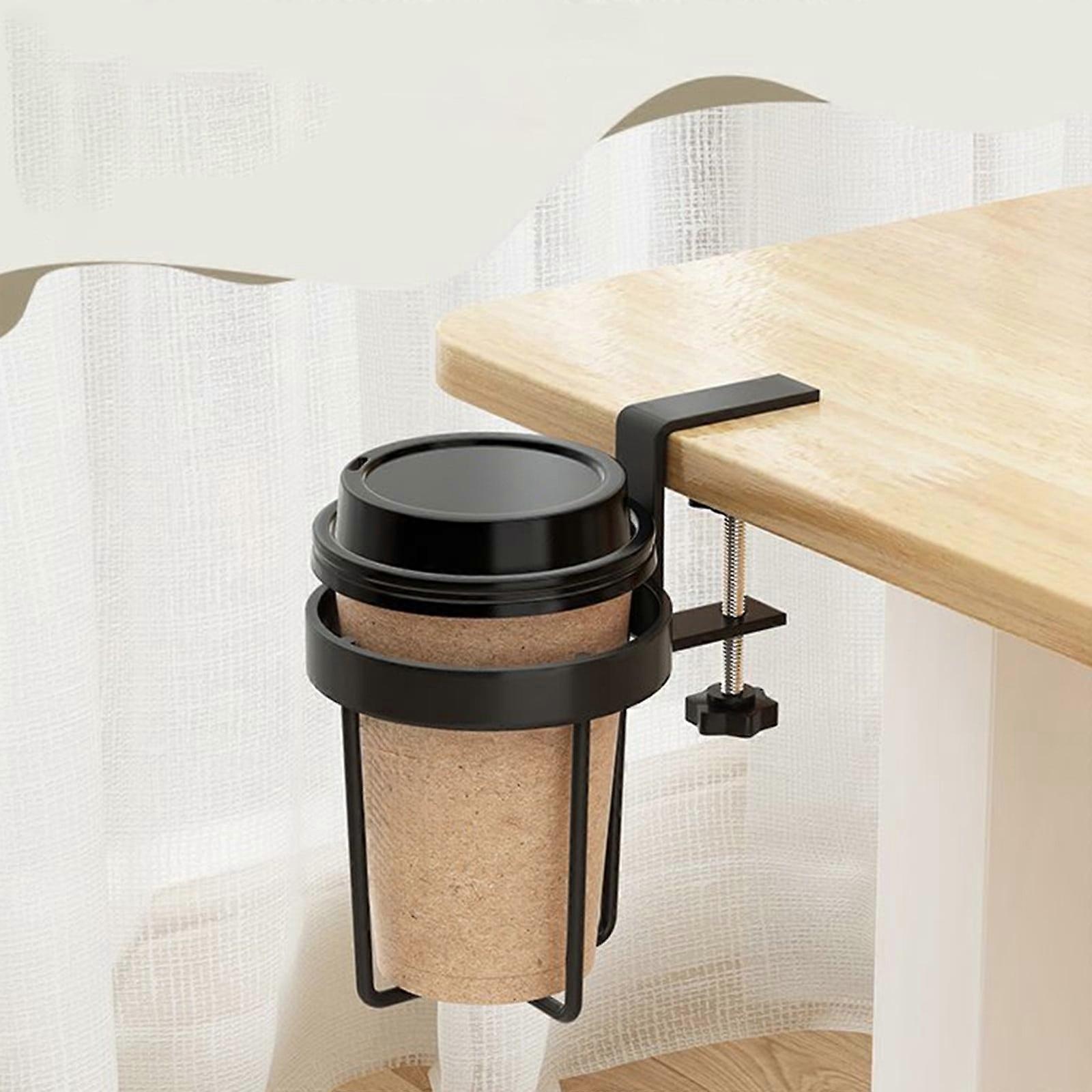 Office Desktop Storage Desk Side Fixed Cup Cup Bracket Cup Cup Desk Shelf