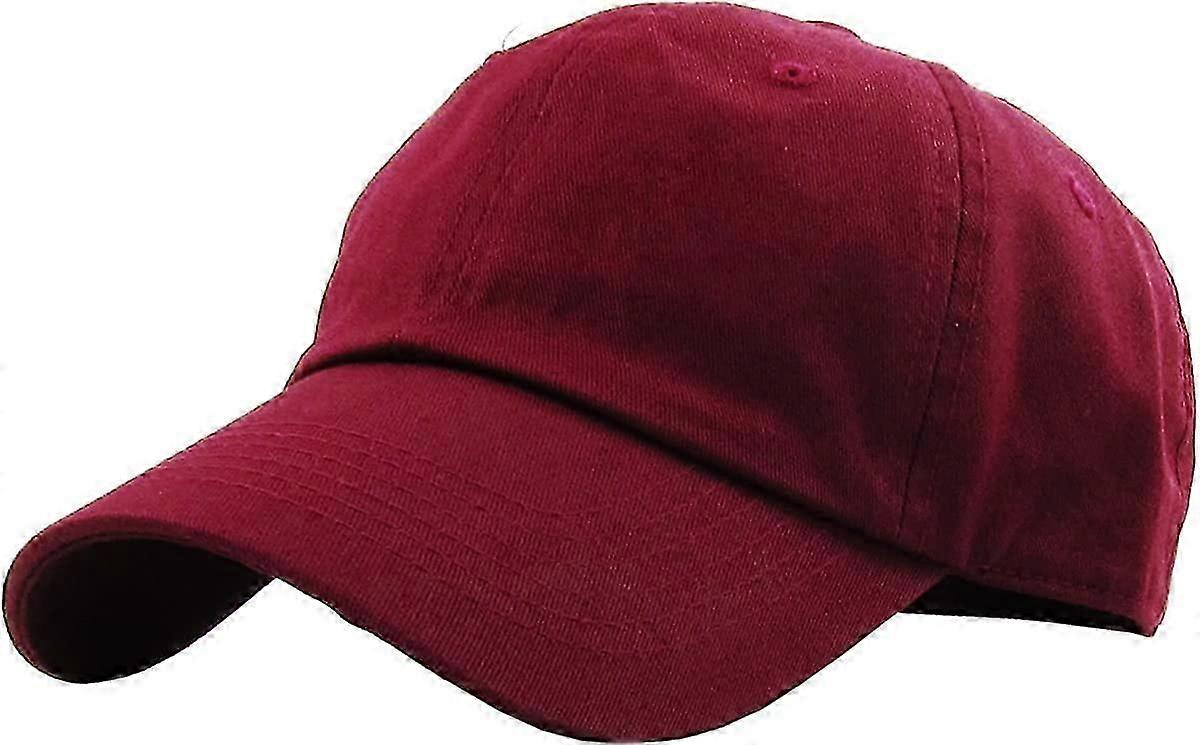 cotton cap unstructured low profile for men and women