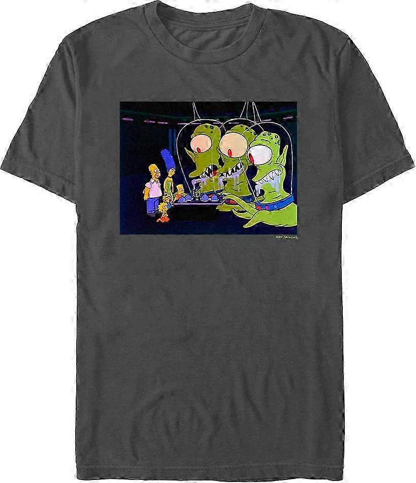 Camiseta de los Simpson de Aliens Rockinstone
