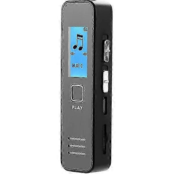 Digital Voice Recorder Audio Dictaphone MP3 Player USB Flash Drive for Courses Interviews Meetings Conferences