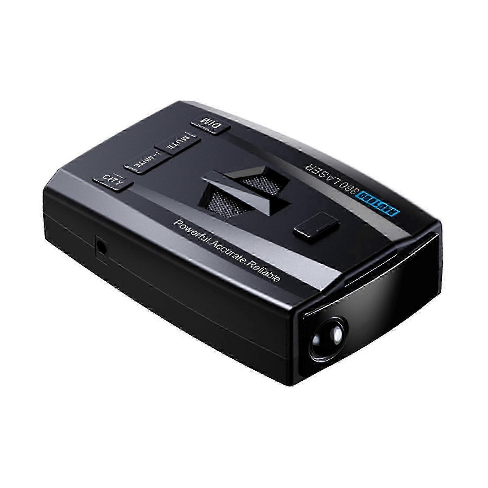 Long Range Radar Detector Vehicle Speed Alarm System Front Rear Detection City Highway Mute Modes for Cars