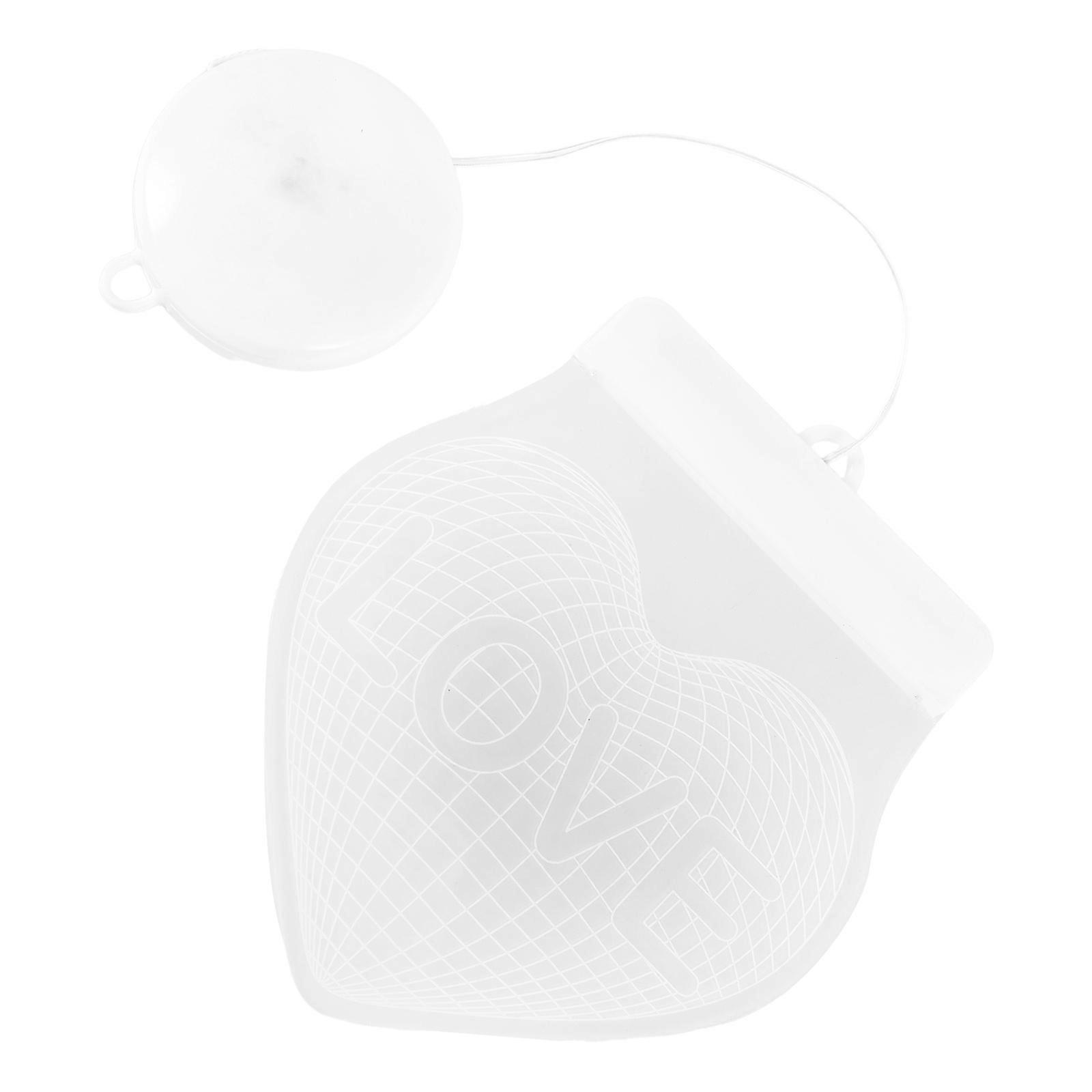 Heart Window Lights Indoor Decorative Hanging Light with Suction Cup