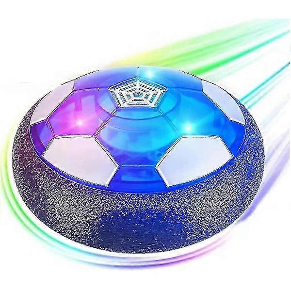 Floating Football for Kids, USB Rechargeable Floating Football with Protective Foam Edge and Colorful Lights