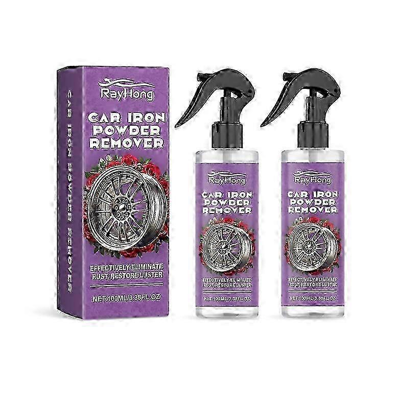 1-3x hjul rustspray, hjul rust sprøjtefælg rustpolering ren hjul rustfjerner