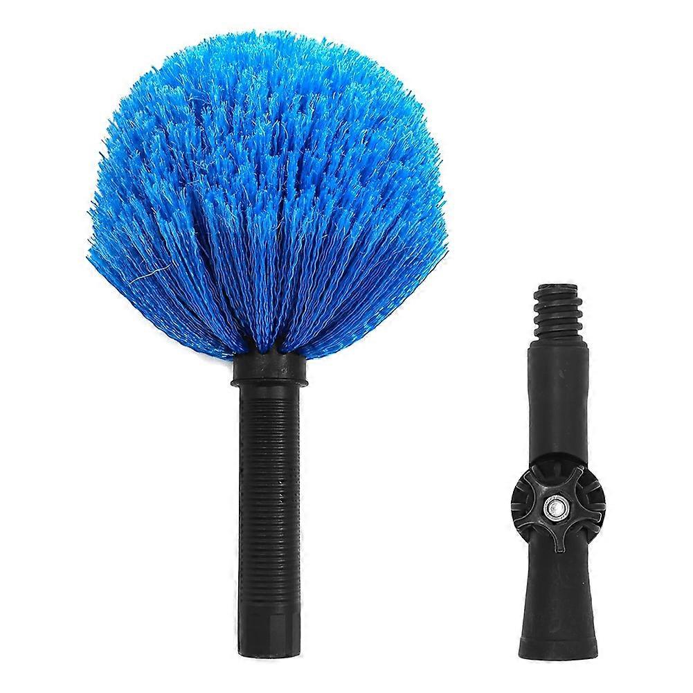 Soft Bristles Twist-on Cobweb Duster Head, for Outdoor & Indoor Cleaning, Fits Standard 3/4 Inch Threaded Poles