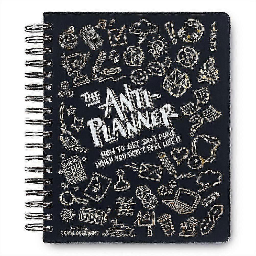 m The Anti-Planner: How to Get Shxt Done When You Don'T Feel Like It - ADHD Planner Alternative for Adults