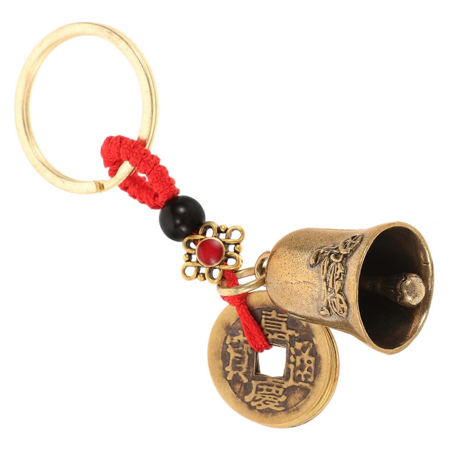 Creative Keychain Charms Round Shape Versatile Use For Men And Women 1Pcs