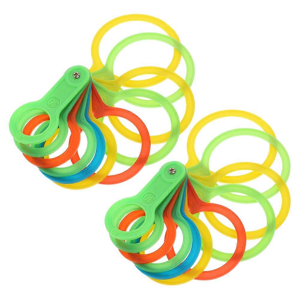 Fruit Diameter Measurement Tool Plastic Fruit Grading Tool for Measuring 2Sets