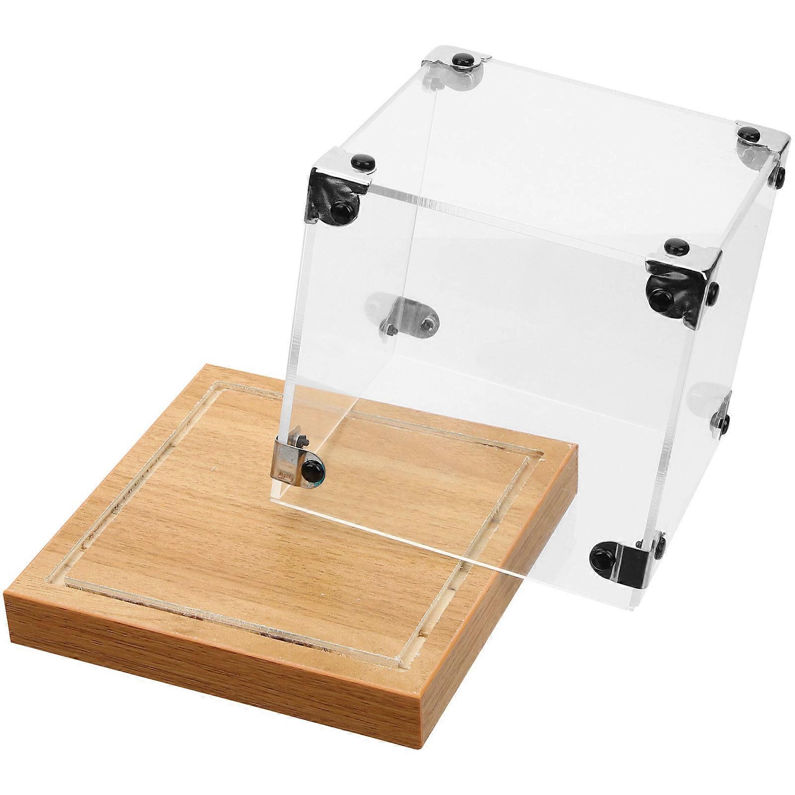 Transparent Acrylic Display Case for Action Figure Protection 5Pcs Set