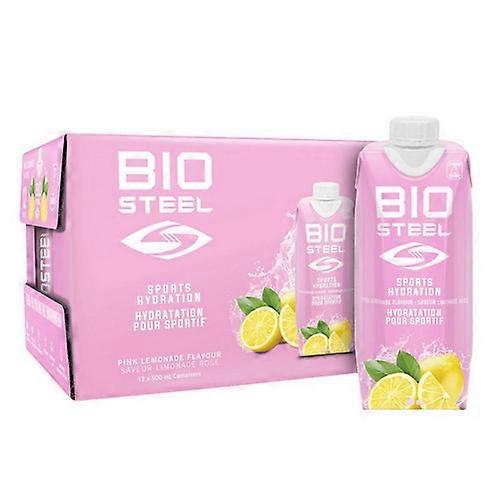 Biosteel Sports Drink Pink Lemonade, 500 Ml (12 Count)
