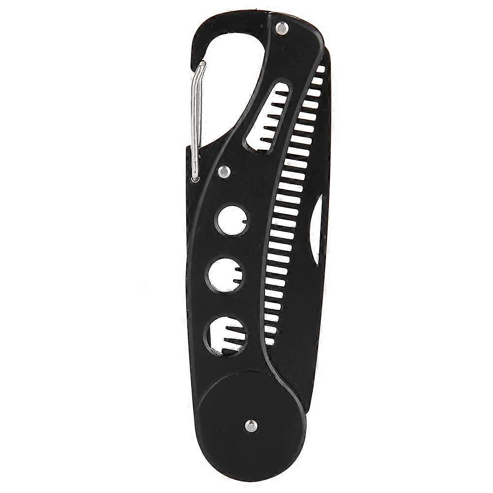 Stainless Steel Folding Beard Comb with Anti Static Grip for Precision Styling and Travel Use