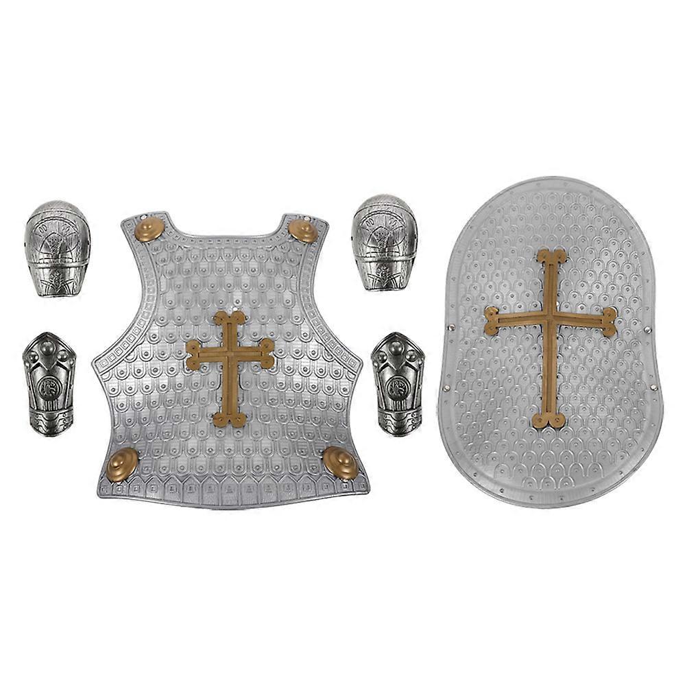 Plastic Toy Shield Armour Set for Children Role Play 1Set Assorted