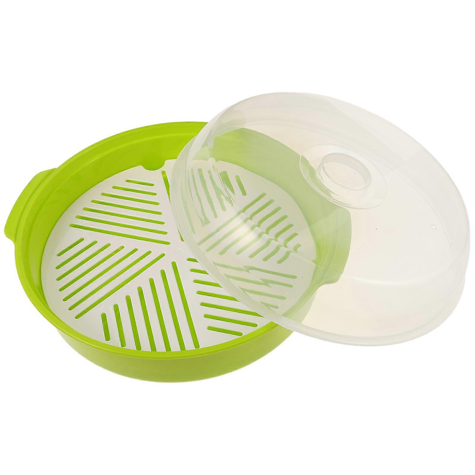 Microwave Steamer with Lid for Vegetables Cooking