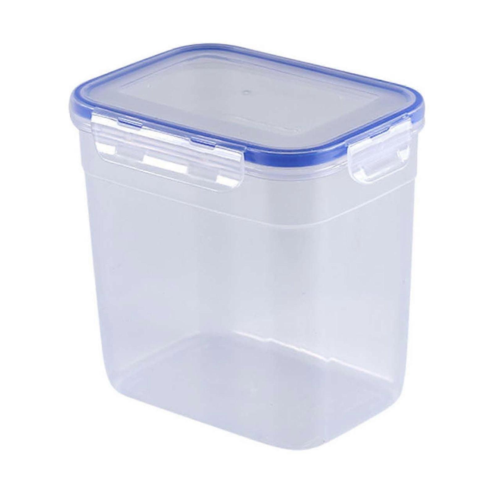 Clear Food Storage Containers with Lids, Clear Plastic, Basic, 2300ml, Food Storage Jar & Container