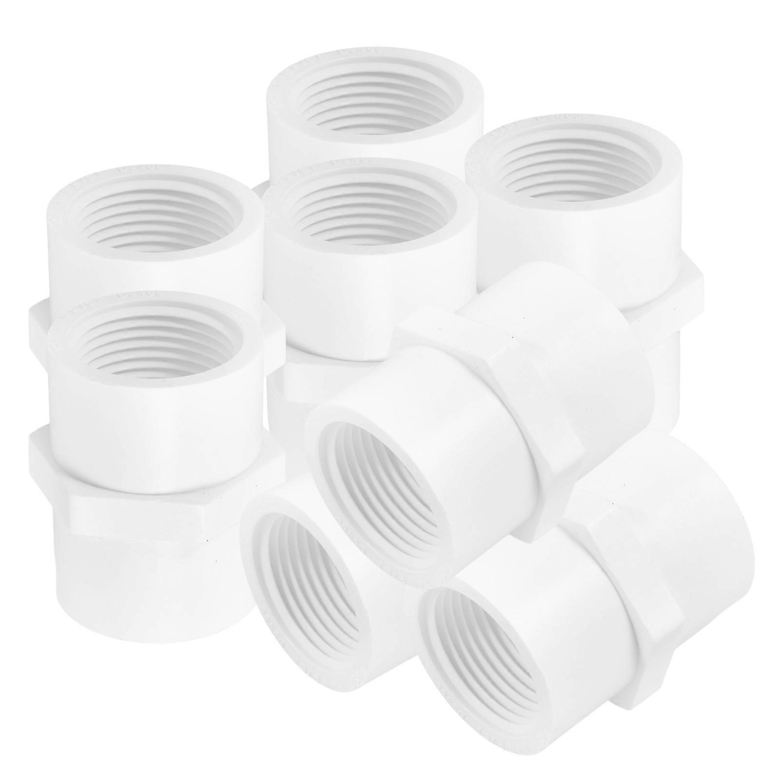 Reducing Pipe Adapter Leak-Free Connection Outdoor Use 8Pack