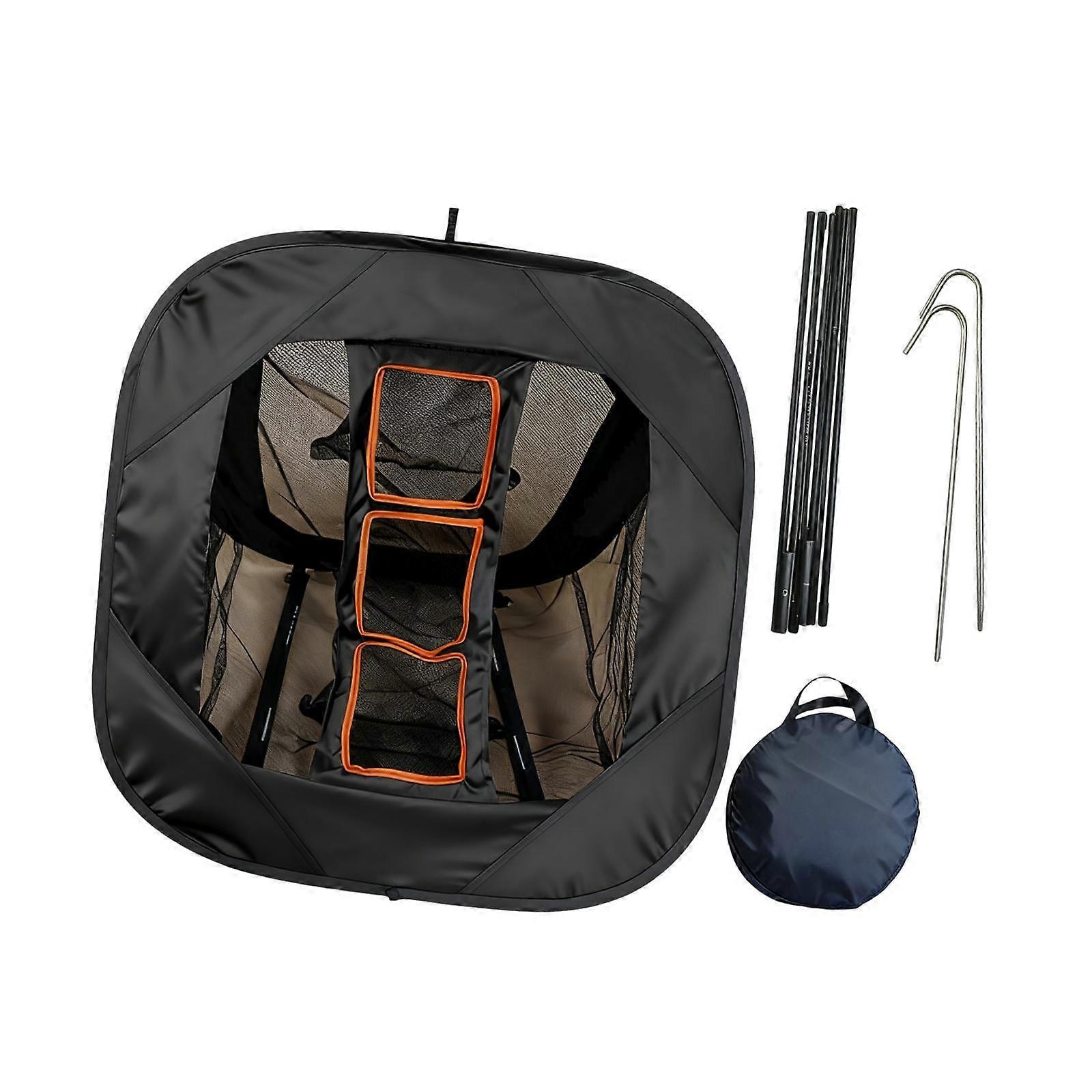 Golf Chipping Net Easy to Install Practical Foldable Golf Training Net