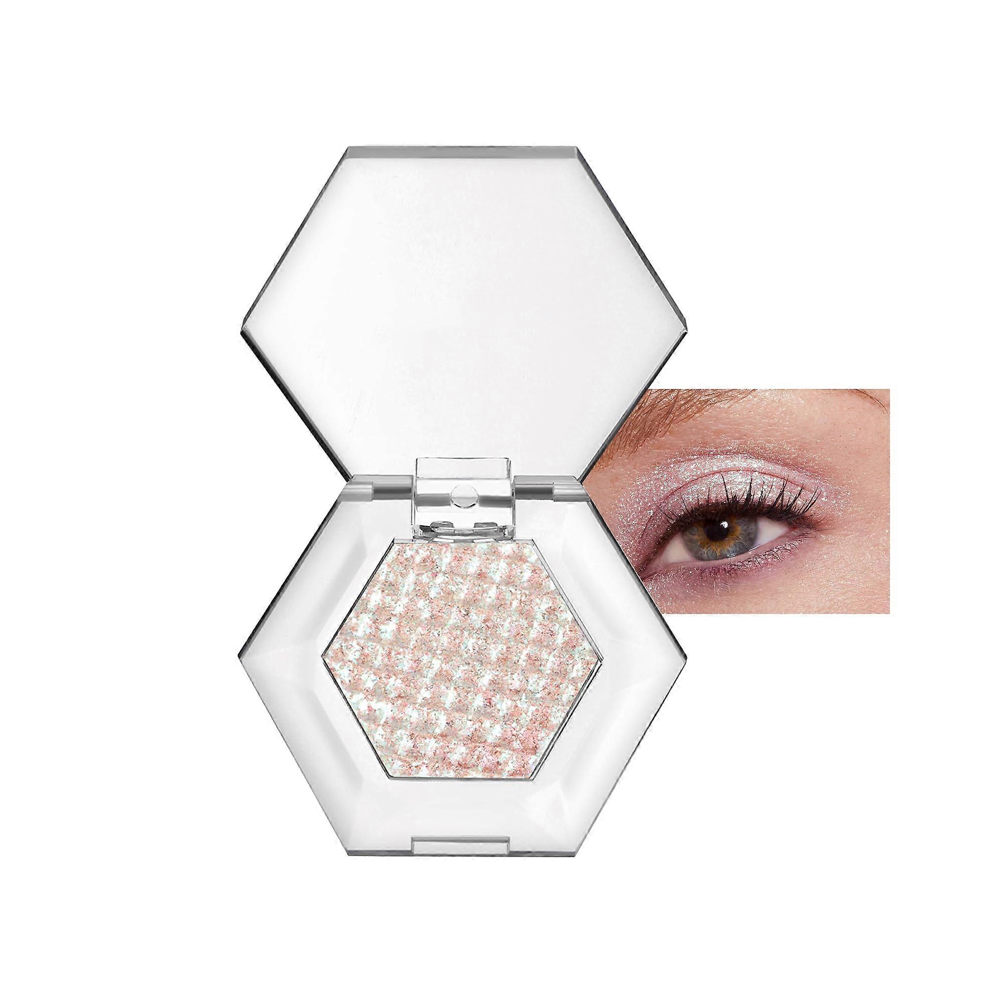 Glitter Eyeshadow Palette 9 Colors Waterproof Long Lasting  Pigmented Shimmer Set #02