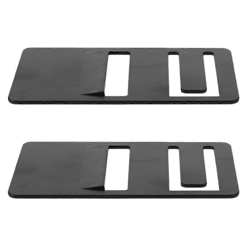 Exact Replacement Rv Refrigerator Door Prop Clips for Device 2Pcs