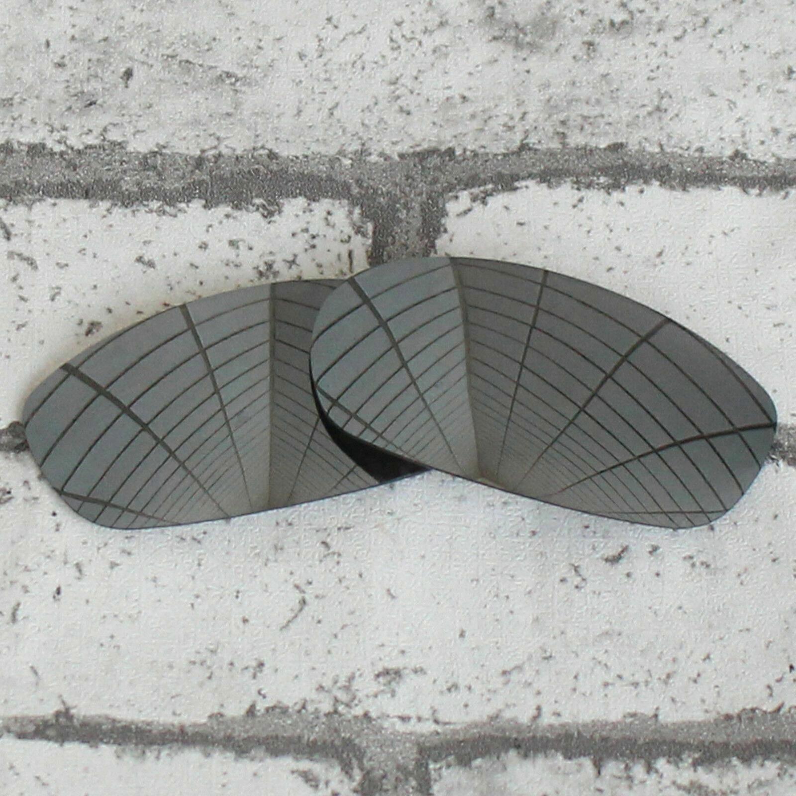 Polarized Replacement Lens for-OAKLEY Square Wire 2.0 Sunglasses Silver Titanium