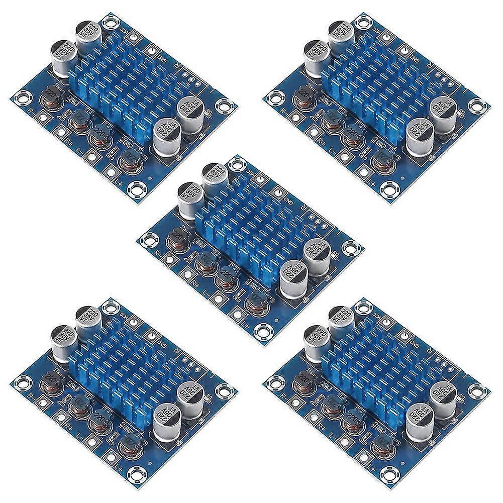 30W+30W 2.0 Channel Digital Stereo Audio Power Amplifier Board DC 826V 3A 5Pack