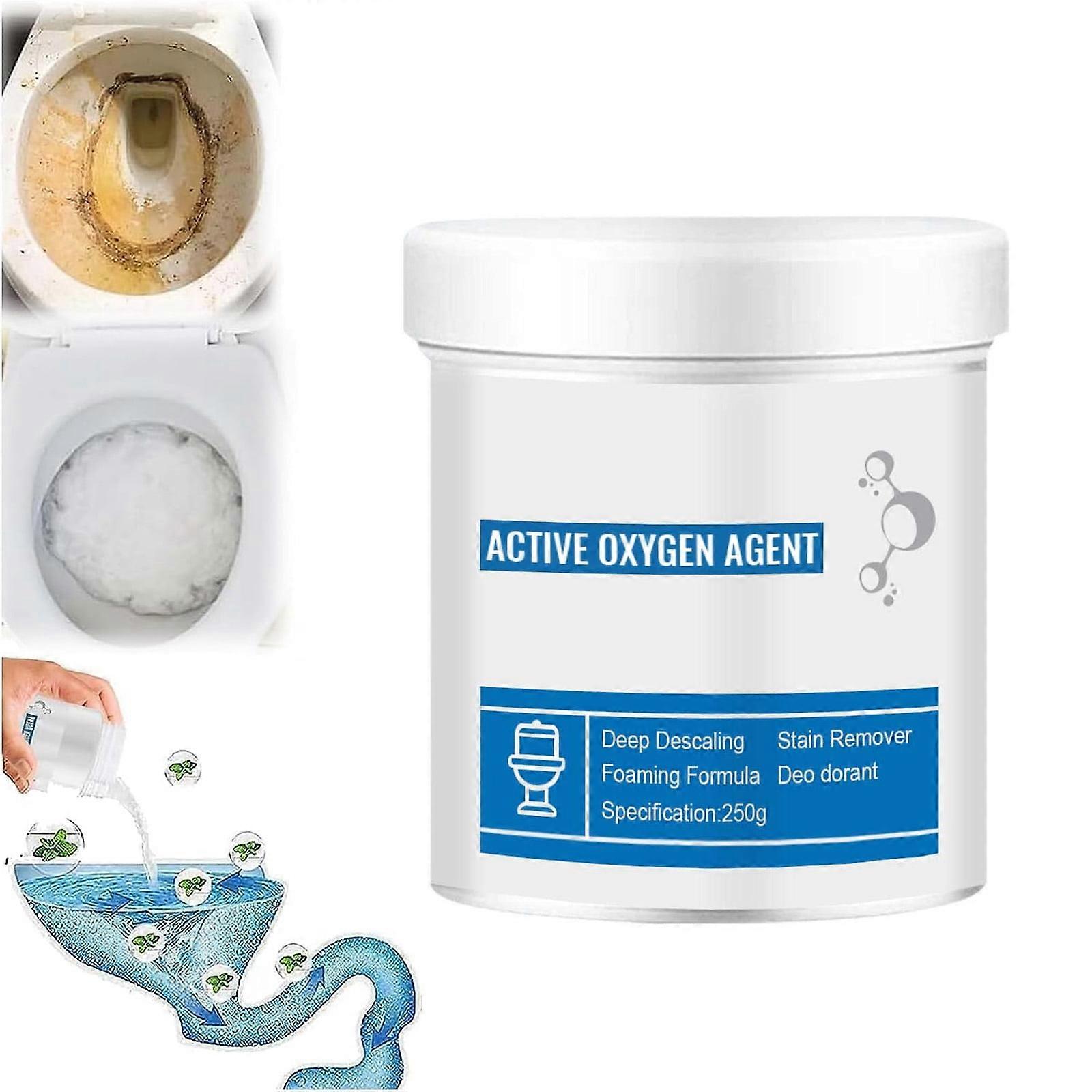 2024 Splash Foam Toilet Cleaner, Compatible with Standard Toilets, Active Oxygen Agent for Powerful Foaming Cleaning & Decontamination