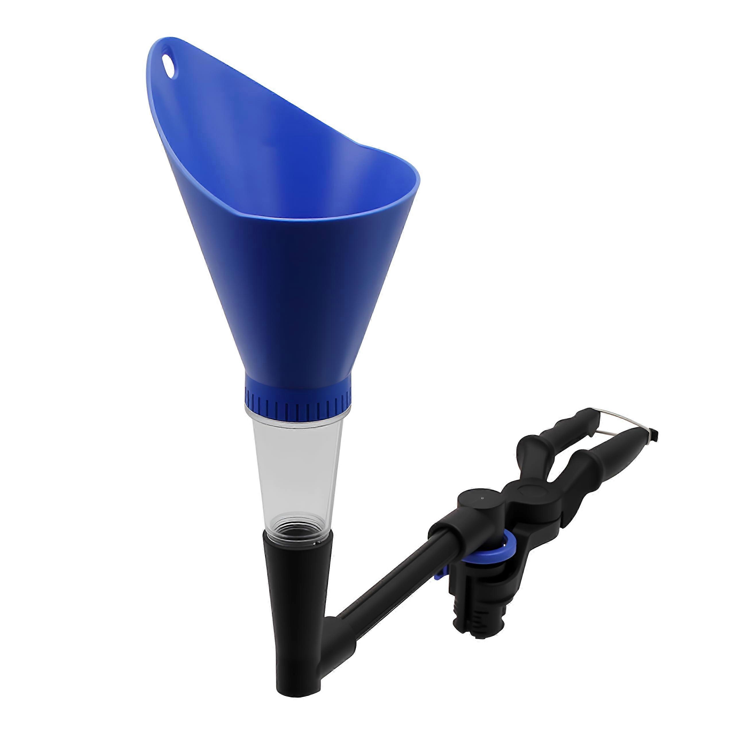 Universal Engine Oil Funnel Kit with 360° Rotatable LargeCapacity Design and Extension Tube